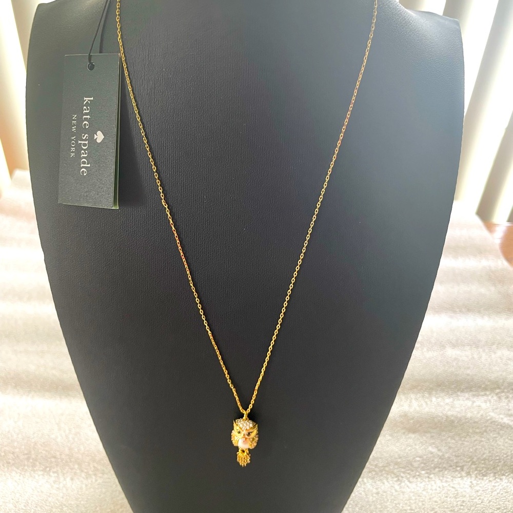 KATE SPADE OWL NECKLACE